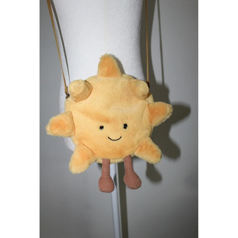 Jellycat Amuseables Retired Sun Bag Yellow Plush Crossbody Novelty Purse Kids